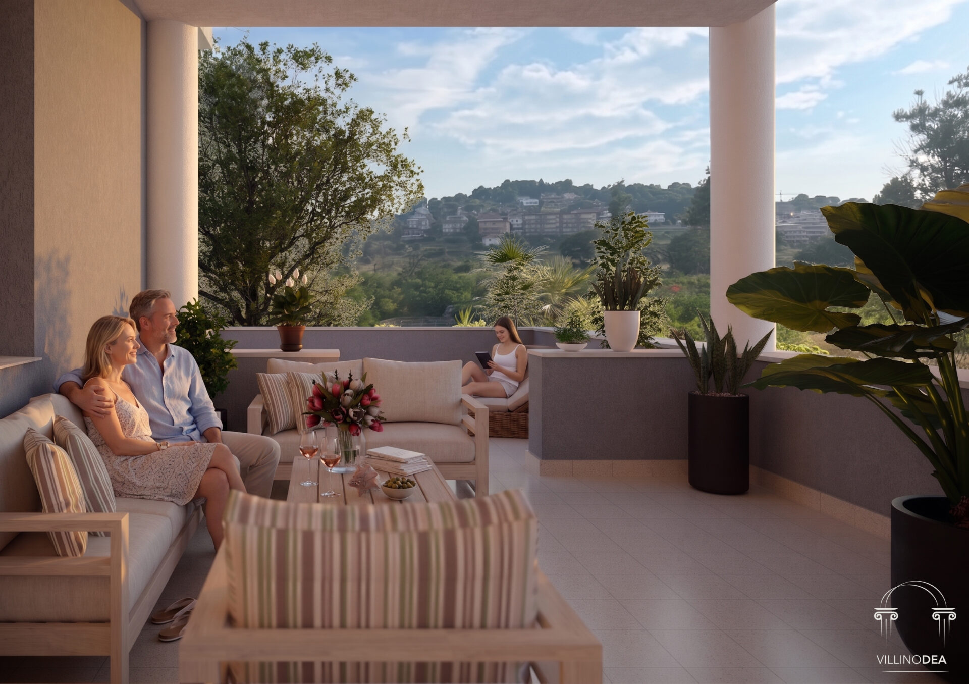 Terrazza dietro